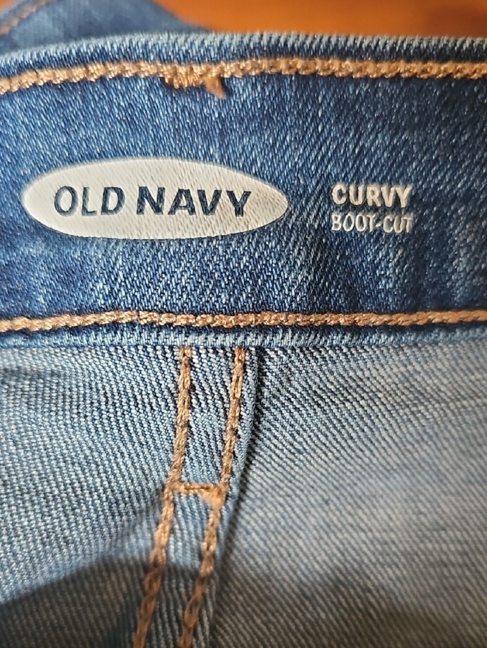 Old Navy Curvy Bootcut Blue Boot Cut Jeans. 14 SHORT. - Picture 3 of 8